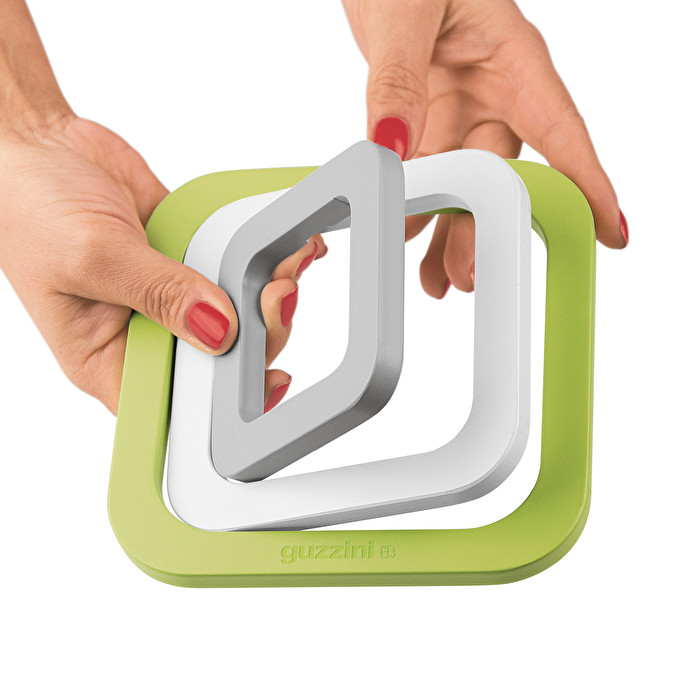 Set 3 Sottopentola Guzzini Kitchen Active Verde - immagine 2