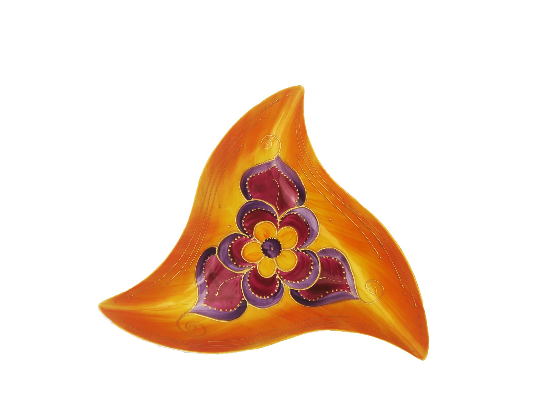 Centrotavola Sharon Fiori Arancio