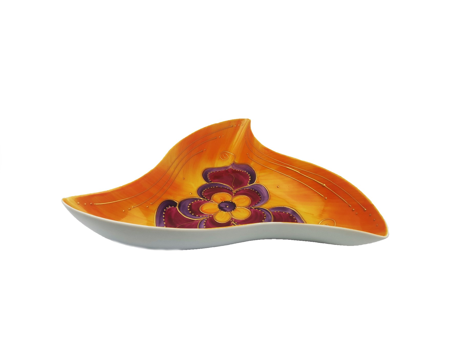 Centrotavola Sharon Fiori Arancio - immagine 2