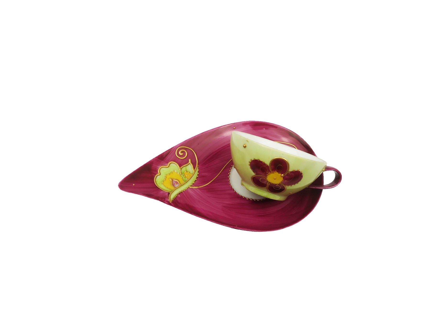 Teiera e Tazza Sharon Farfalla - immagine 2