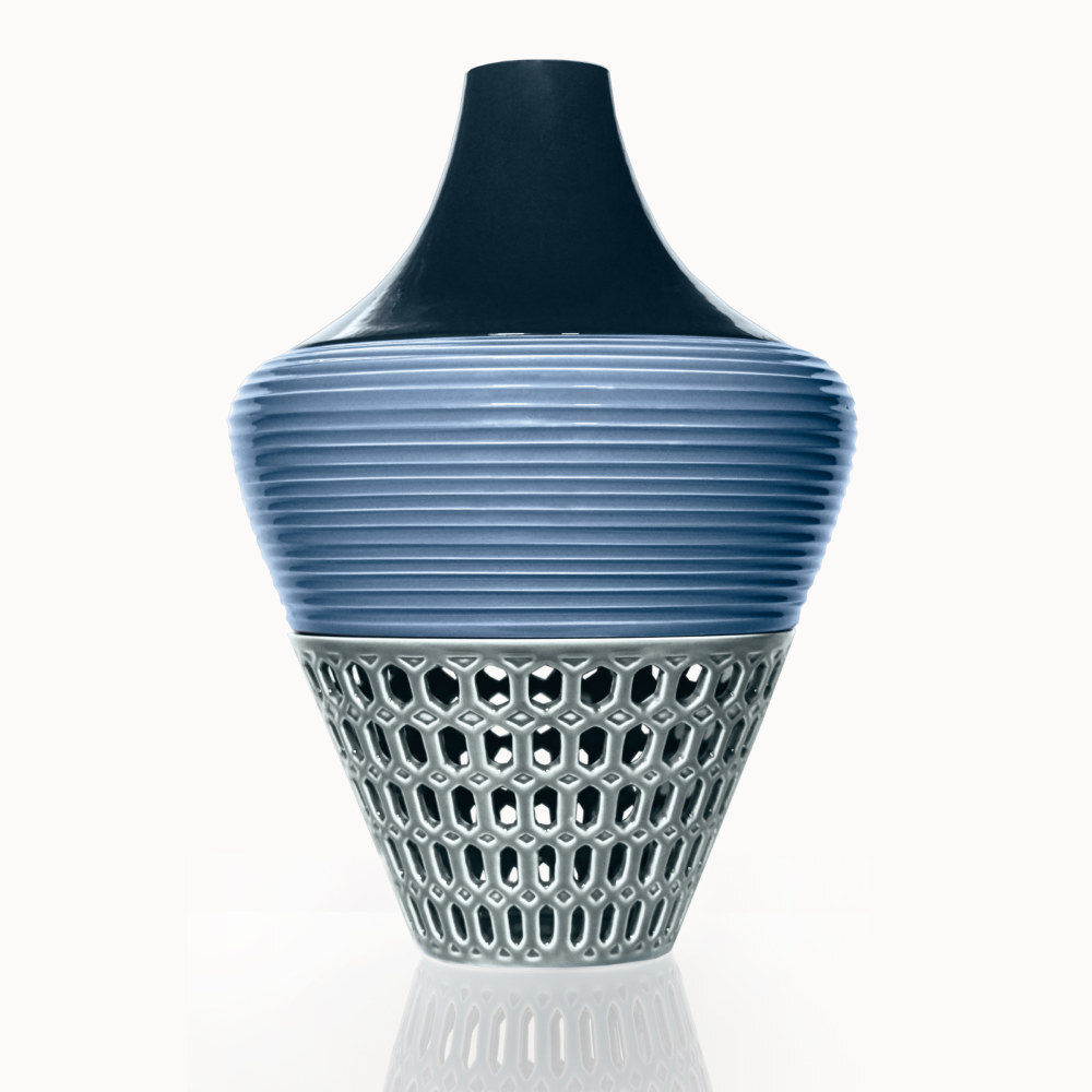 Vaso Weissestal Tangram Miso Denim - immagine 2