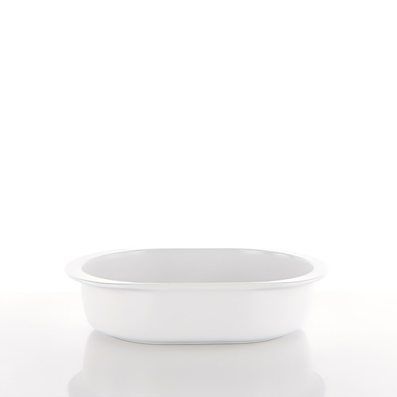 Pirofila Ovale Weissestal Weiss - immagine 2