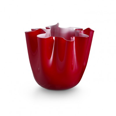 Vaso Foulard I Muranesi Rosso