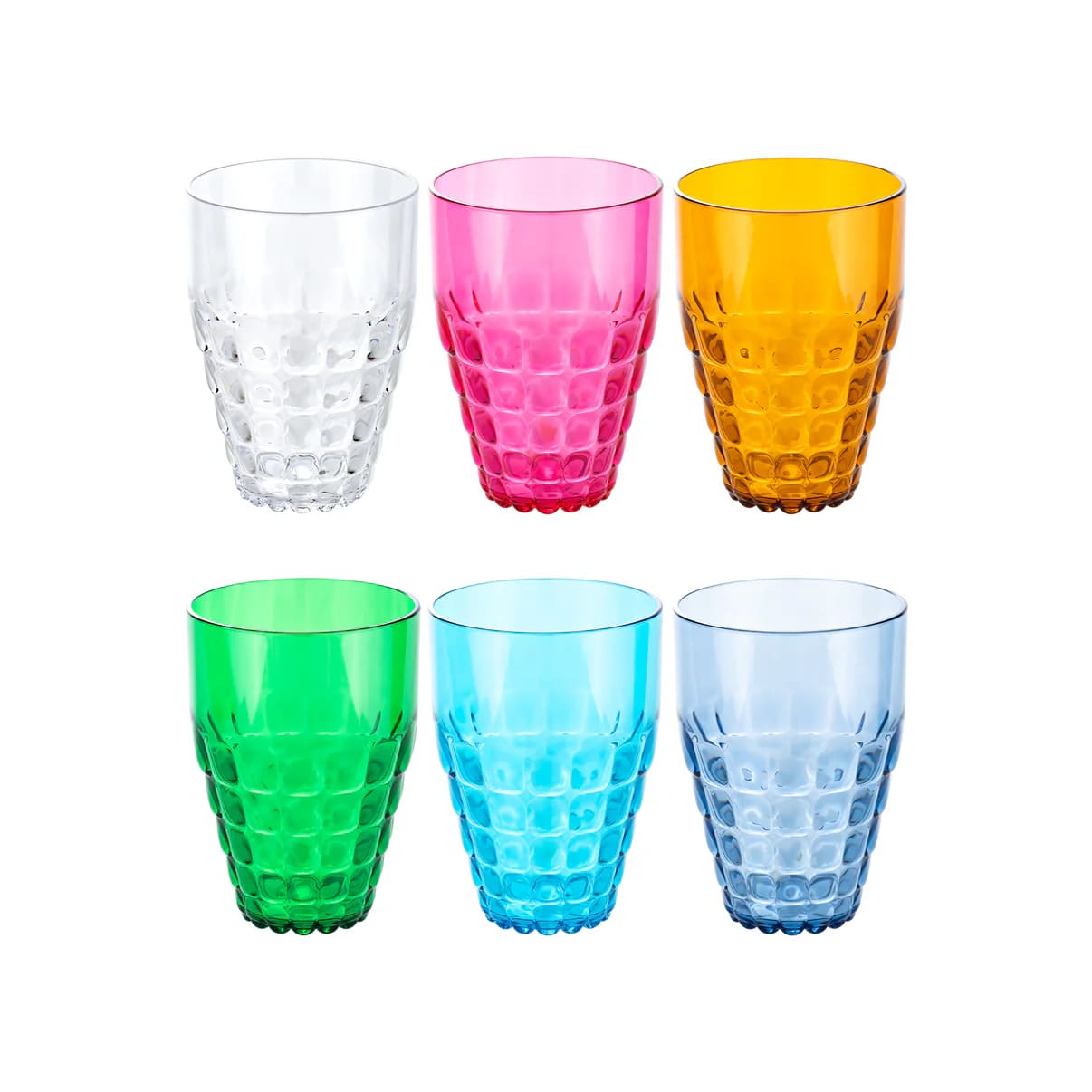 Set 6 Bicchieri Alti Guzzini Tiffany